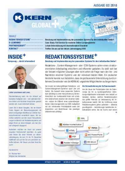 Download PDF Newsletter Global+ 02/2018