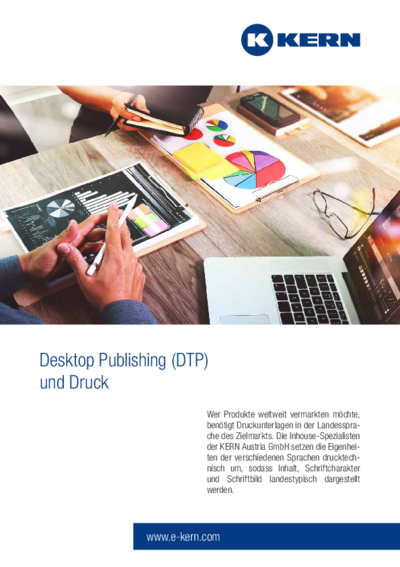 Desktop Publishing (DTP) und Druck