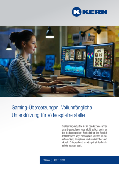 Download Infoblatt Gaming-Übersetzungen