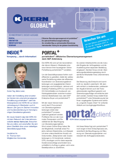 PDF Download Newsletter Global+ 02/2011